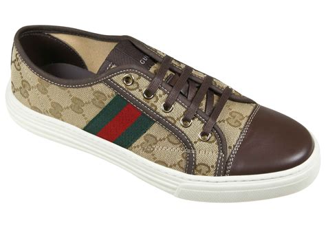 gucci brown trainers|gucci trainers for ladies.